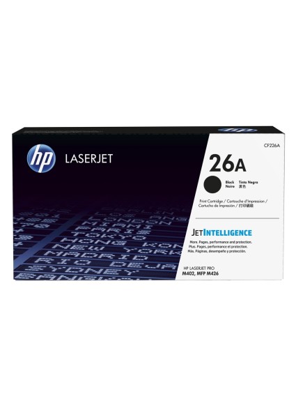 Toner Hp CF226A Black (3.1k) (CF226A) (HPCF226A)