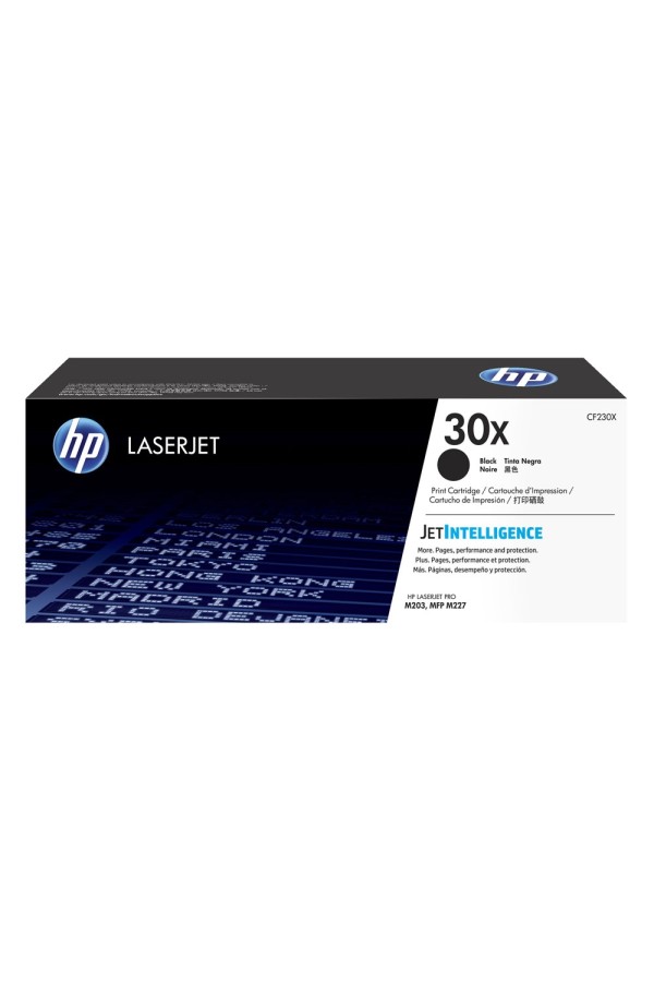 HP 30X LaserJet Black Toner HC (3.5k) (CF230X) (HPCF230X)
