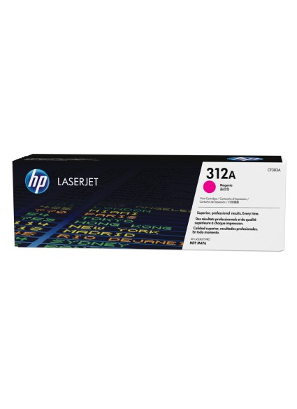 HP 312A LaserJet Magenta Toner (2.7k) (CF383A) (HPCF383A)