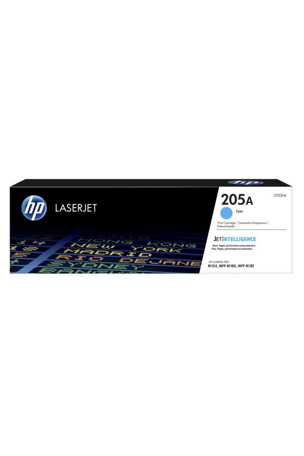 HP 205A LaserJet Cyan Toner (900k) (CF531A) (HPCF531A)