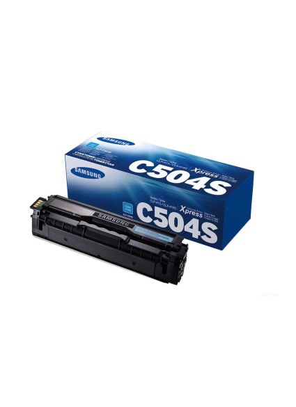 Samsung CLT-C504S Cyan Toner Cartridge (SU025A) (HPCLTC504S)