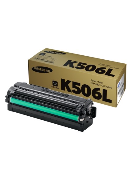 Samsung CLT-K506L High Yield Black Toner Cartridge (SU171A) (HPCLTK506L)