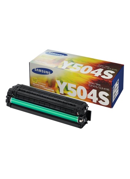 Samsung CLT-Y504S Yellow Toner Cartridge (SU502A) (HPCLTY504S)