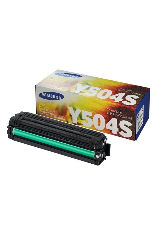 Samsung CLT-Y504S Yellow Toner Cartridge (SU502A) (HPCLTY504S)