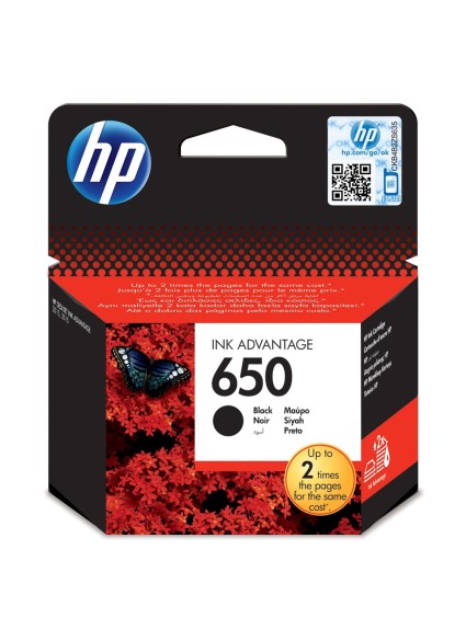 HP Μελάνι Inkjet No.650 Black (CZ101AE) (HPCZ101AE)