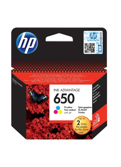 HP Μελάνι Inkjet No.650 Colour (CZ102AE) (HPCZ102AE)