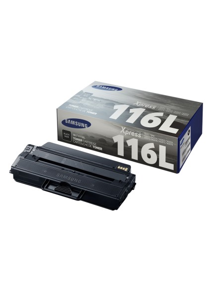 Samsung MLT-D116L High Yield Black Toner Cartridge (SU828A) (HPMLTD116L)