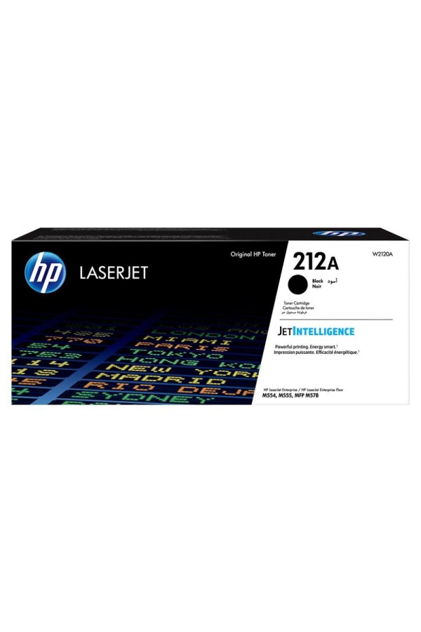 HP 212A Original LaserJet Toner Cartridge Black (W2120A) (HPW2120A)