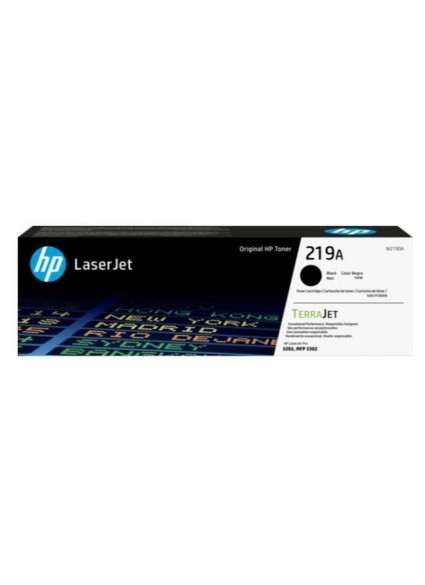 HP 219A Black LaserJet Toner Cartridge (W2190A) (HPW2190A)