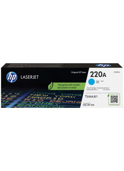 HP 220A Toner Cyan (W2201A) (HPW2201A)