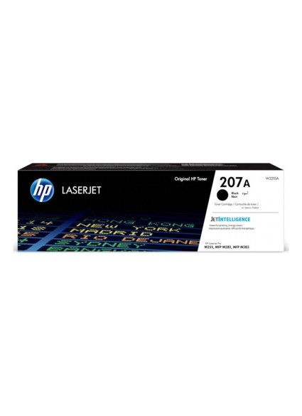 HP 207A Black LaserJet Toner Cartridge (1.35k) (W2210A) (HPW2210A)