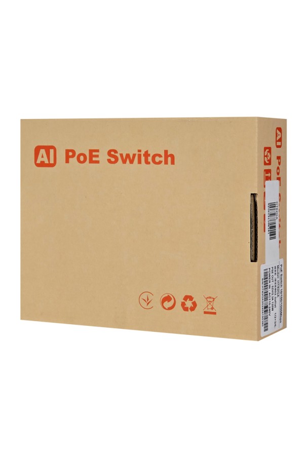 LONGSE PoE switch HT82GA με 8x LAN & 2x WAN θύρες, 10/100/1000Mbps