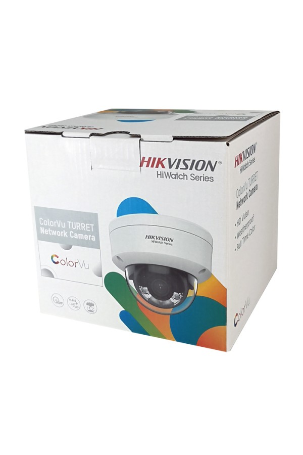 HIKVISION HIWATCH IP κάμερα ColorVu HWI-D149H, 2.8mm, 4MP, IP67, PoE