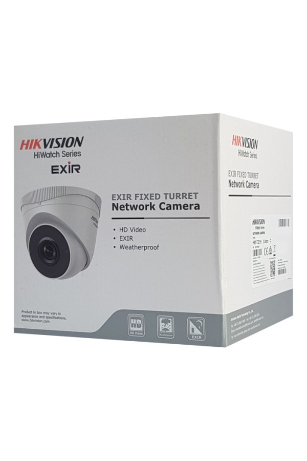 HIKVISION HIWATCH IP κάμερα HWI-T240H, POE, 2.8mm, 4MP, IP67