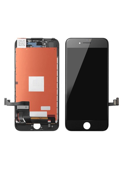 TW INCELL LCD ILCD-007 για iPhone 7, camera-sensor ring, earmesh, μαύρη