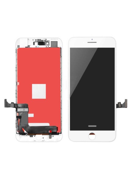 TW INCELL LCD ILCD-007 για iPhone 7, camera-sensor ring, earmesh, λευκή