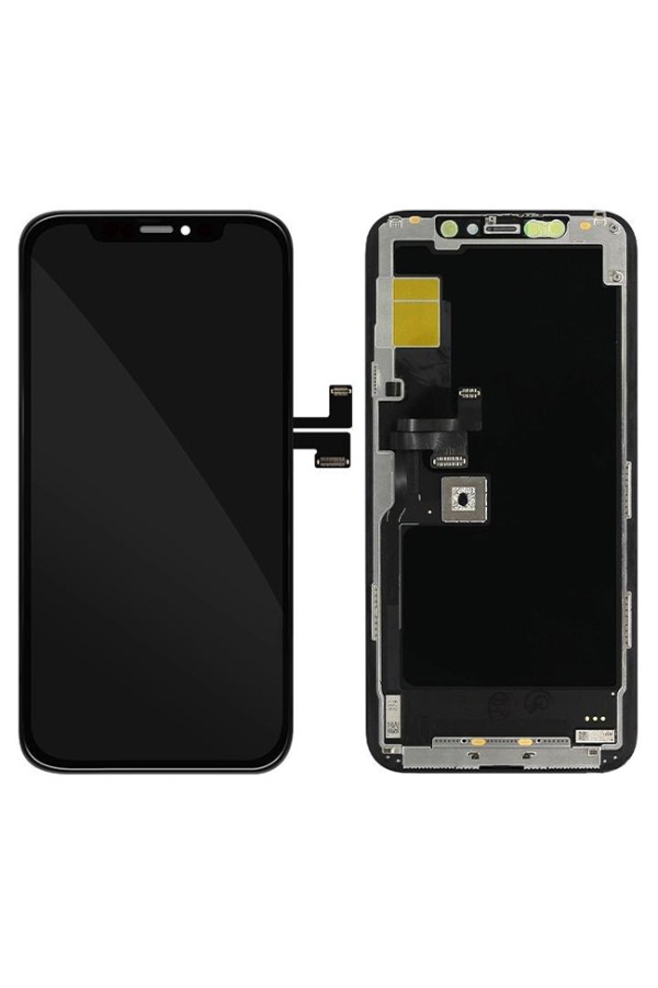 TW INCELL LCD για iPhone 11 Pro, camera-sensor ring, earmesh, μαύρη