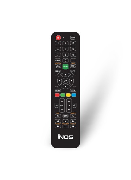 iNOS Remote Control for Panasonic TVs & Smart TVs Ready-to-Use (050101-0094) (INOS050101-0094)