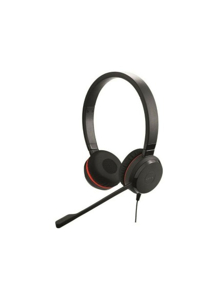 Jabra Evolve 30 II Duo On Ear Multimedia Ακουστικά με μικροφωνο και σύνδεση 3.5mm Jack (14401-21) (JAB14401-21)