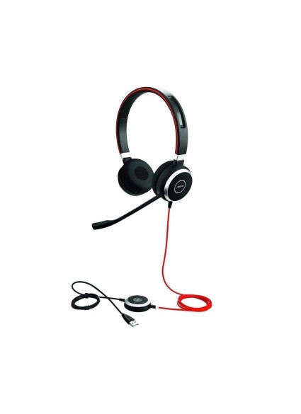 Jabra Evolve 40 MS Stereo (USB) On Ear Multimedia Headset (6399-823-109) (JAB6399-823-109)