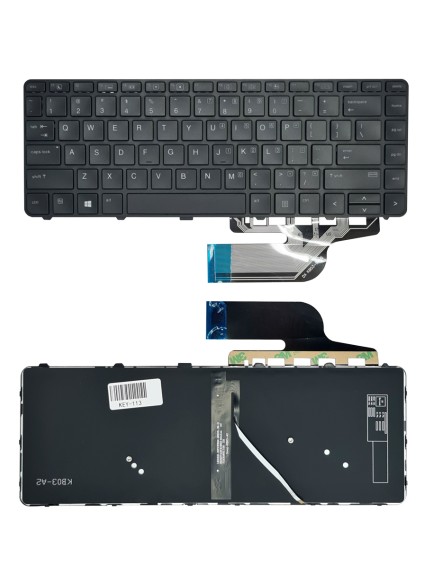 Πληκτρολόγιο για HP ProBook 640 G4 KEY-113 με backlight, μαύρο