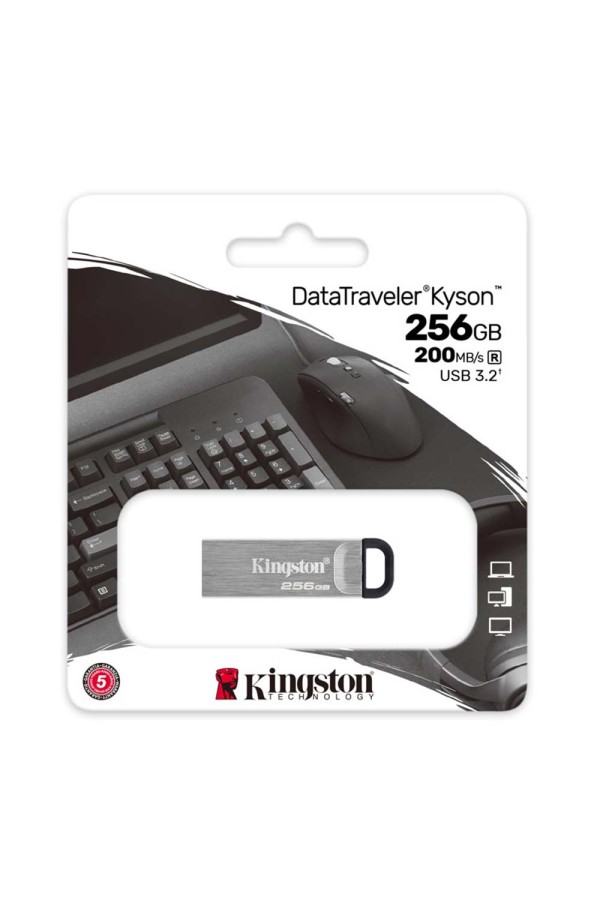 Kingston DataTraveler Kyson 256GB USB 3.2 Gen 1 (DTKN/256GB) (KINDTKN/256GB)