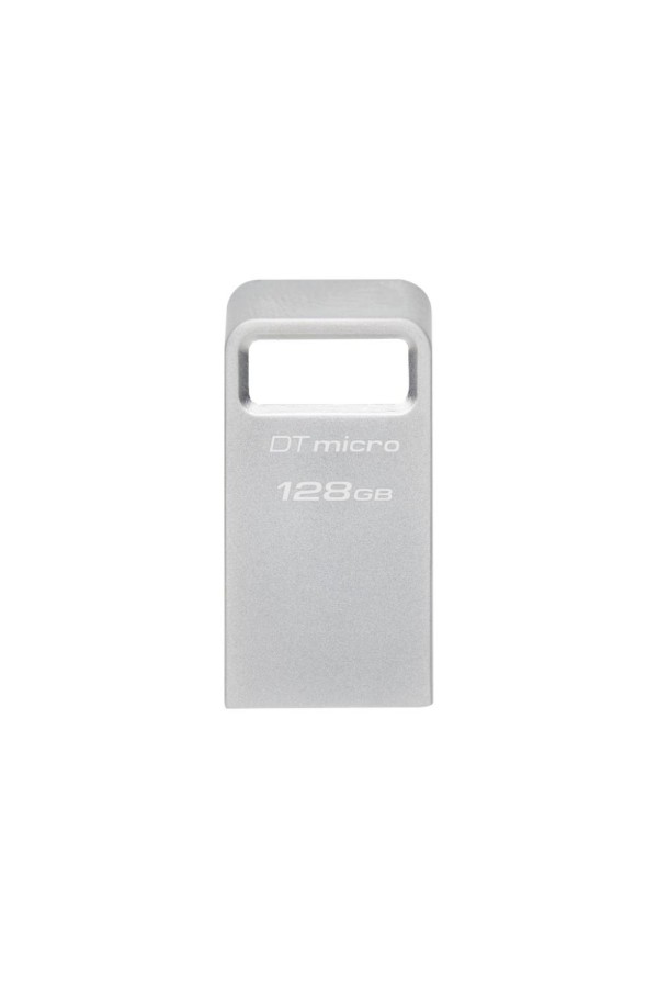 Kingston DataTraveler Micro Gen2 128GB USB 3.2 Stick Silver (DTMC3G2/128GB) (KINDTMC3G2-128GB)