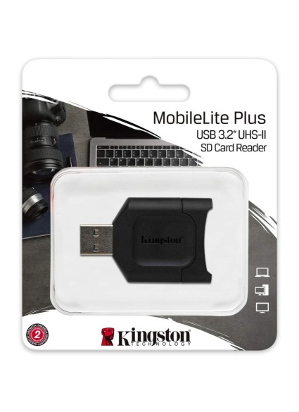 Kingston card reader MobileLite Plus USB 3.2 Gen 1 SDHC / SDXC UHS II (MLP) (KINMLP)