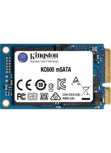 Kingston KC600 SSD 1TB  mSATA III (SKC600MS/1024G) (KINSKC600MS-1024G)