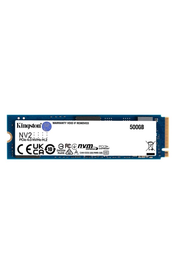 Kingston NV1 NVMe PCIe SSD M.2 500GB (SNV2S/500G) (KINSNV2S/500G)