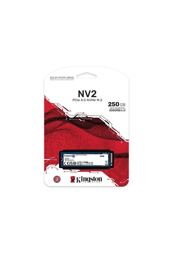 Kingston NV2 PCIe 4.0 NVMe SSD 250GB (SNV2S/250G) (KINSNV2S250G)
