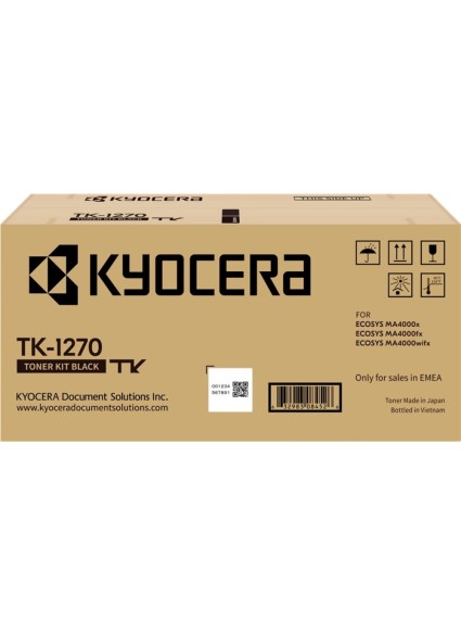 KYOCERA ECOSYS MA4000X TONER BLACK (TK-1270) (KYOTK1270)