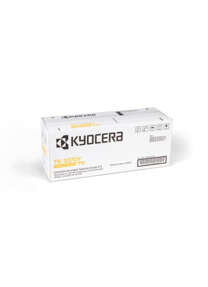 KYOCERA ECOSYS MA3500cix/cifx, PA3500cx TONER YELLOW (TK-5370Y) (KYOTK5370Y)