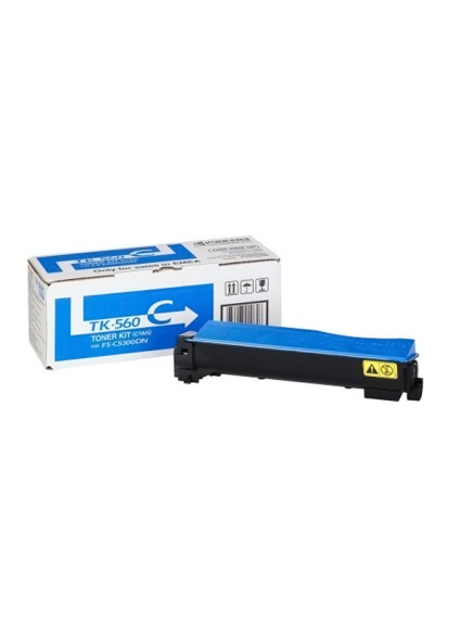 KYOCERA FS C5300DN CYAN TONER (9k) (TK-560C) (KYOTK560C)