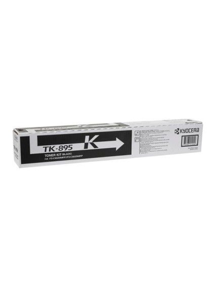 KYOCERA FS C8020/8025N BLACK TONER (TK-895K) (KYOTK895BK)