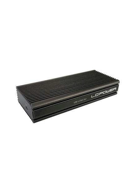 LC-Power Θήκη για M.2 NVMe SSD με σύνδεση Type-C USB 3.2 (Μαύρο) (LC-M2-C-NVME-2X2) (LCM2-C-NVME-2X2)