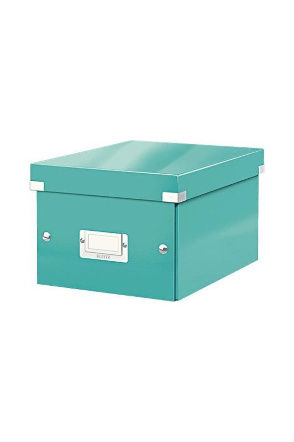 LEITZ Κουτί Αρχειοθέτησης 21x28x16 με Καπάκι Ice Blue (60450051)