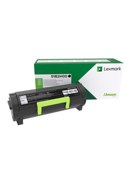 LEXMARK MS/MX417/517/617 TONER BLACK HC  8.5K (51B2H00) (LEX51B2H00)