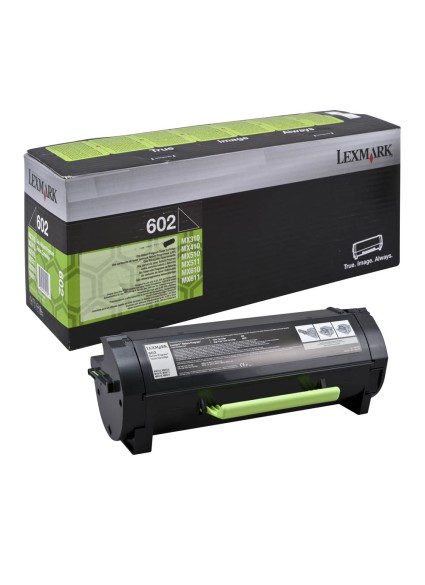 LEXMARK MX310/410/510/511/611 TONER LOW YIELD BLACK (602) RETURN SC 2.5k (60F2000) (LEX60F2000)