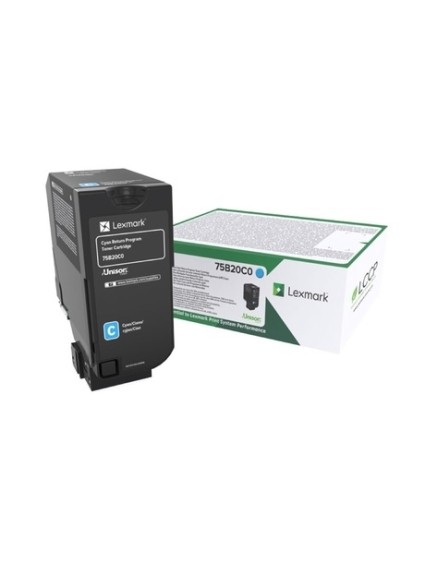 LEXMARK CS727/CS728/CX728 TONER CYAN 10K (75B20C0) (LEX75B20C0)