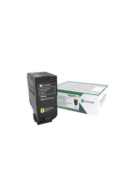 LEXMARK CS727/CS728/CX728 TONER YELLOW 10K (75B20Y0) (LEX75B20Y0)