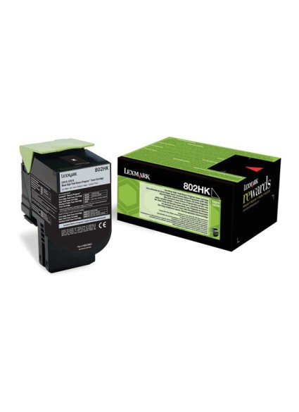 Toner Lexmark 80C2HK0 VHC Black (80C2HK0) (LEX80C2HK0)