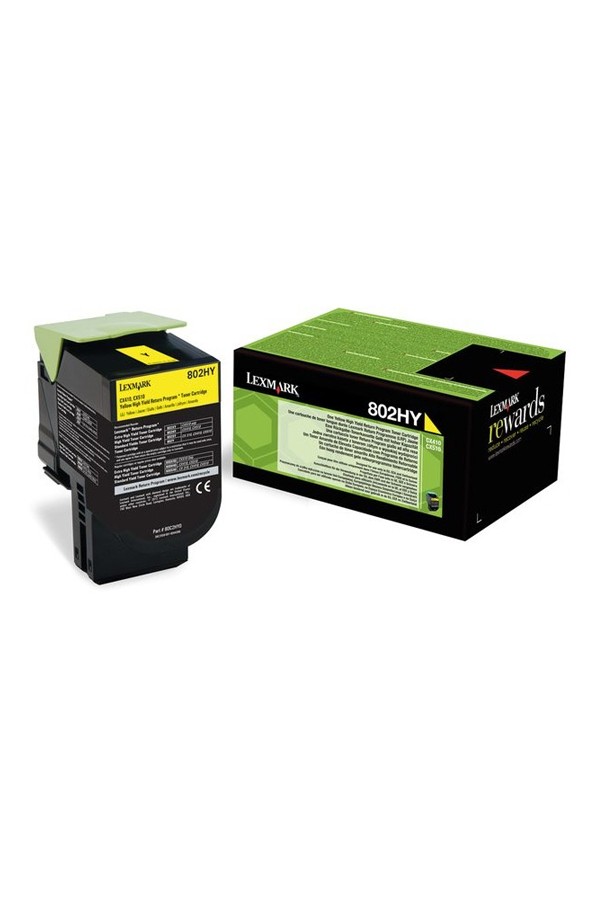 Toner Lexmark 80C2HY0 VHC Yellow (80C2HY0) (LEX80C2HY0)