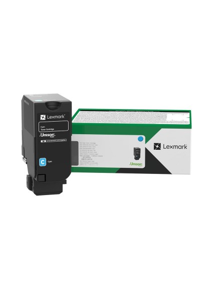 Lexmark 16.2K Pages High Yield Cyan Toner (CX735) (81C2XC0) (LEX81C2XC0)