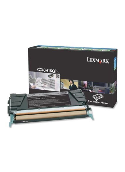 Toner Lexmark C746H1KG Black (C746H1KG) (LEXC746H1KG)