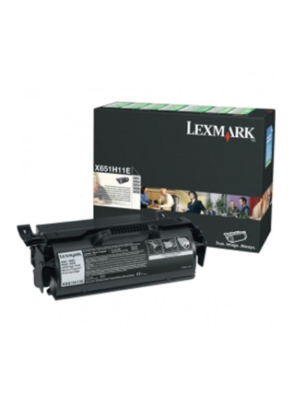 LEXMARK X651/652/654/656/658 RET.PR. HC TONER (25K) (X651H11) (LEXX651H11)