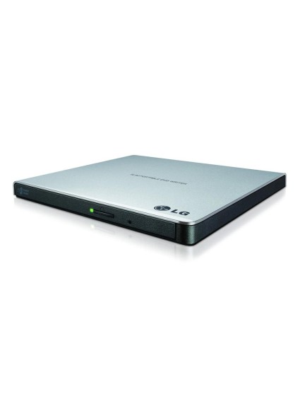 H-L DS External DVD-RW Recorder Slim Silver (GP57ES40.AHLE10B)