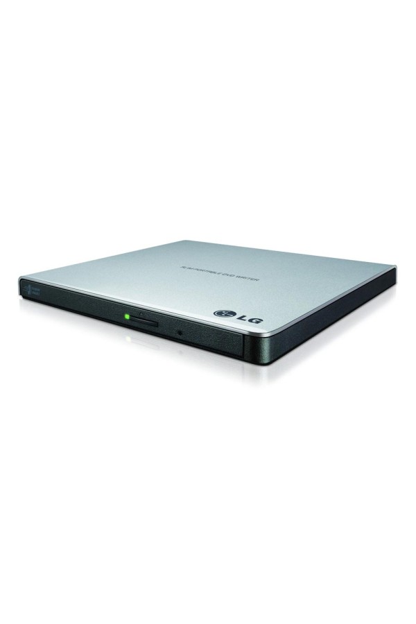 H-L DS External DVD-RW Recorder Slim Silver (GP57ES40.AHLE10B)