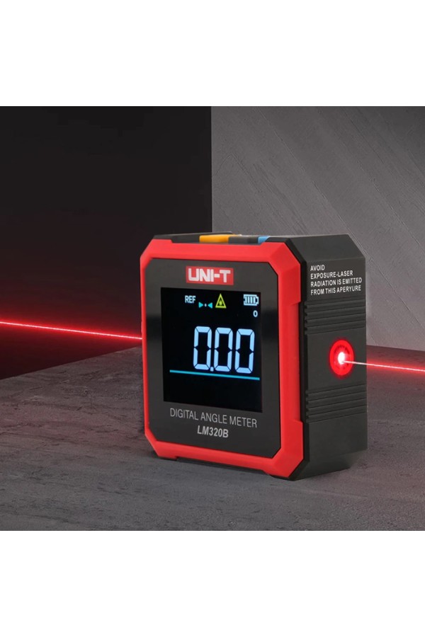 UNI-T ψηφιακό γωνιόμετρο laser LM320B, 4x90°, μαγνητικό σώμα