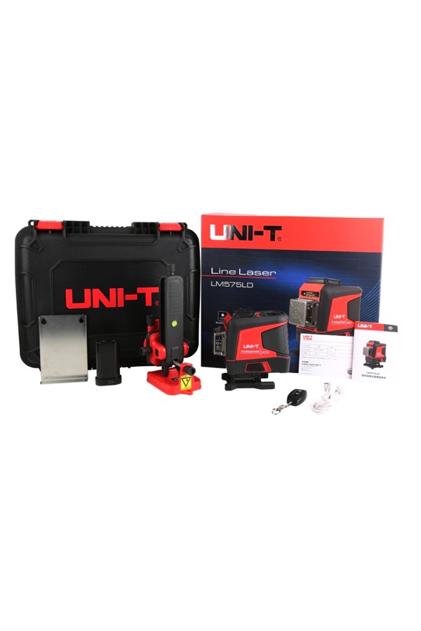 UNI-T γραμμικό αλφάδι laser LM575LD, με πράσινη δέσμη 12 ακτίνων 3D